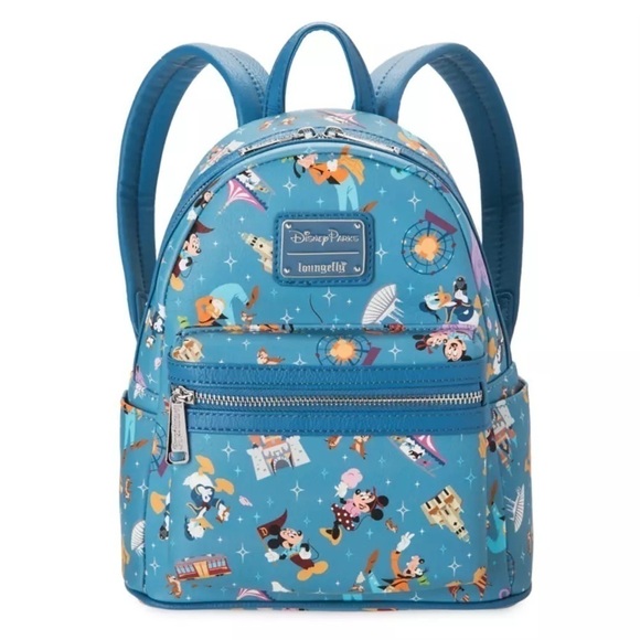 Mickey Mouse and Friends Backpack by Loungefly – Disneyland - Picture 1 of 12